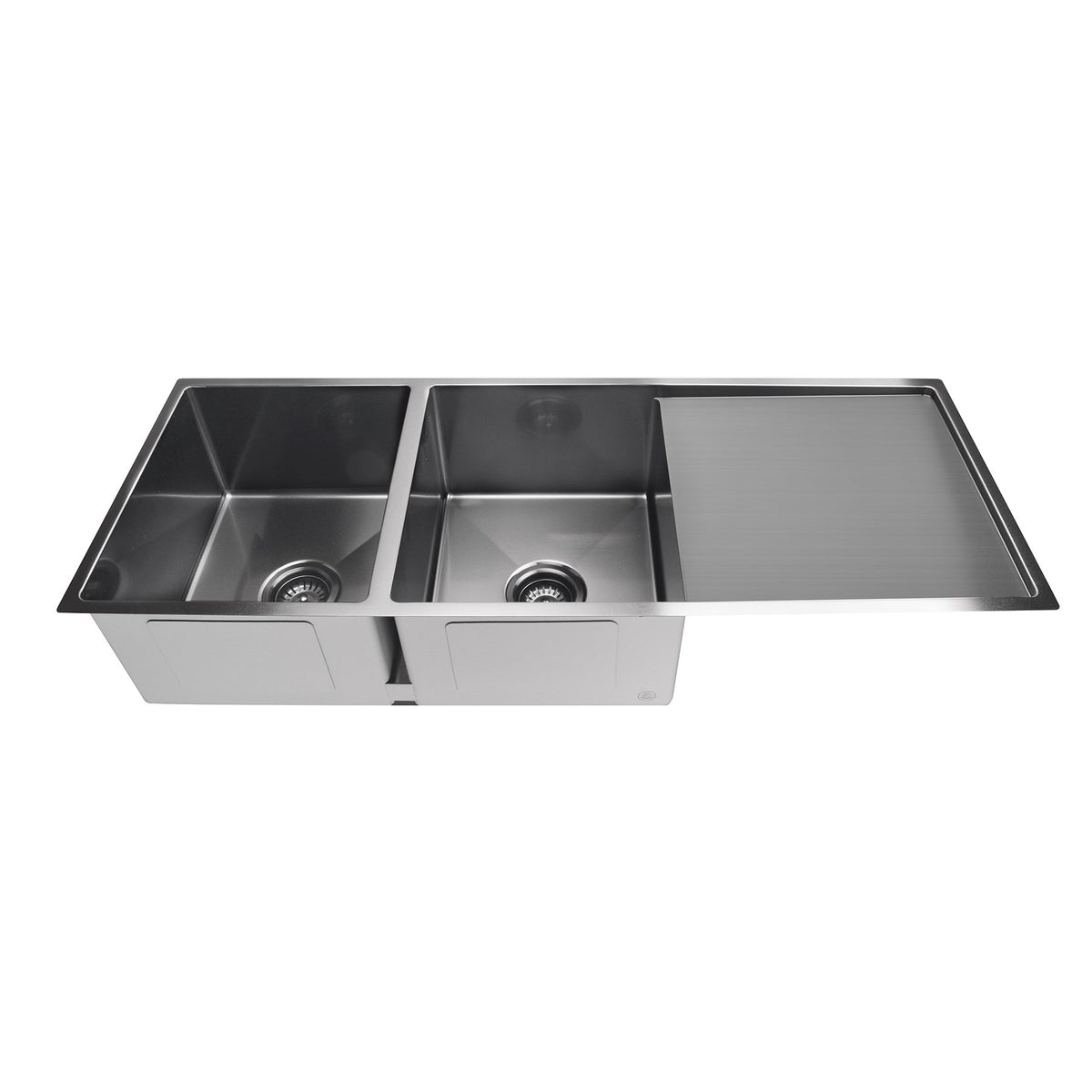 Kitchen Sink Double Bowl & Drainboard 1160 x 440 - angled product view (10 of 10)