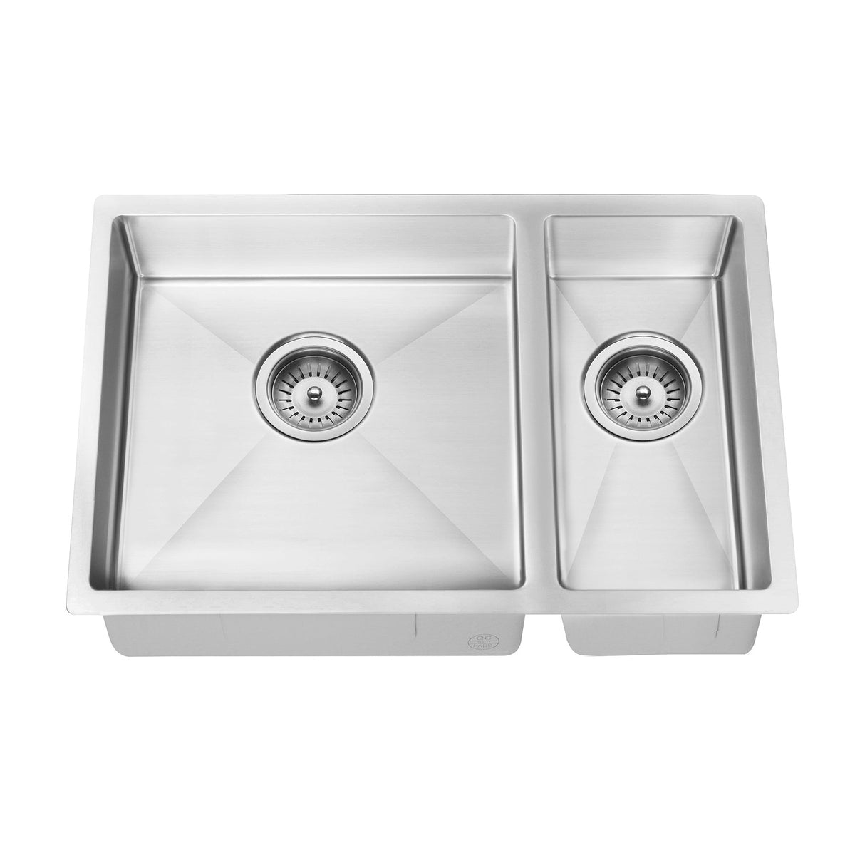 Kitchen Sink One & Half Bowl 670 x 440 - Brushed Nickel