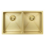 Kitchen Sink Double Bowl 760 x 440 - Tiger Bronze