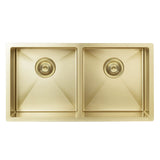 Kitchen Sink Double Bowl 860 x 440 - Tiger Bronze