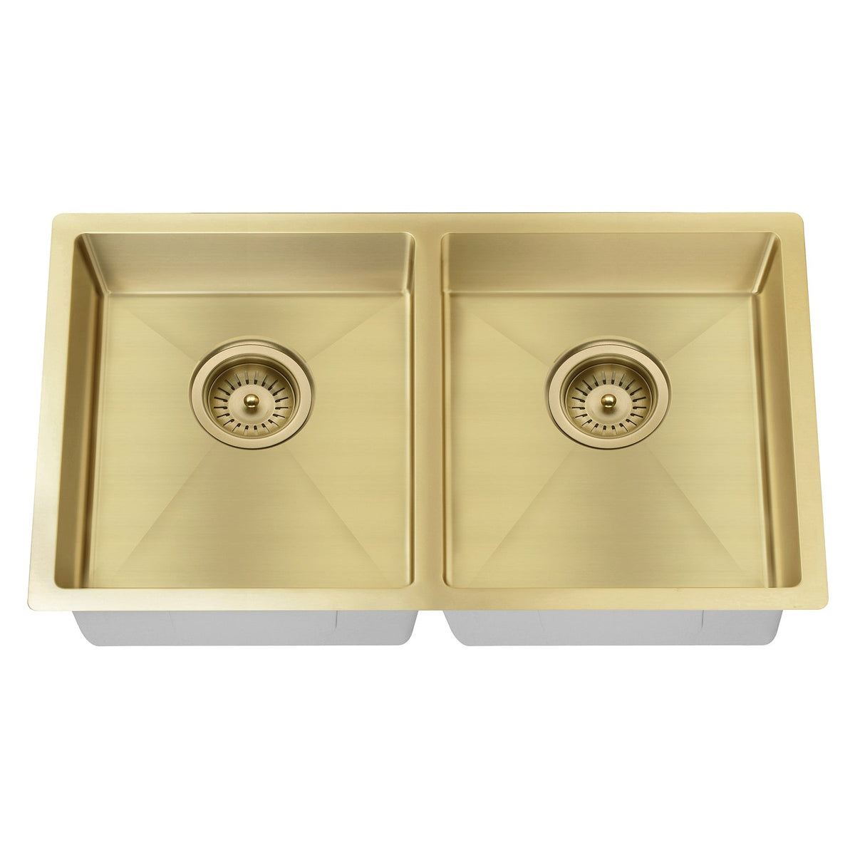 Kitchen Sink Double Bowl 860 x 440 - rear mounting detail