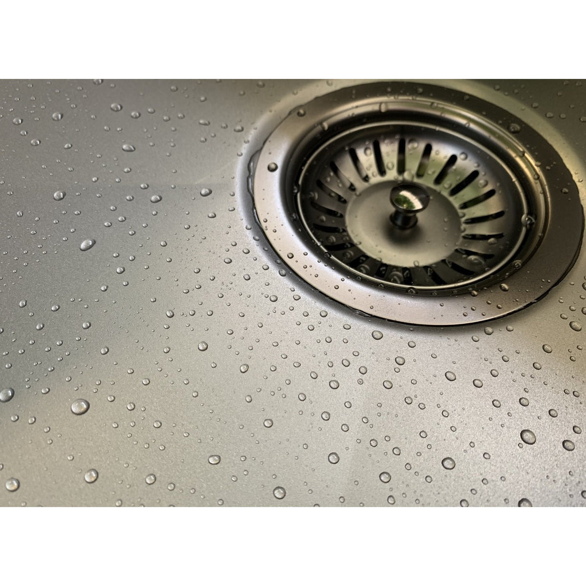 Kitchen Sink Double Bowl 860 x 440 - Brushed Nickel