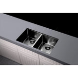 Kitchen Sink Double Bowl 860 x 440 - angled product view (18 of 22)