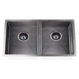 Kitchen Sink Double Bowl 860 x 440 - rear mounting detail (22 of 22)