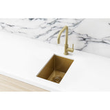 Bar Sink Single Bowl 382 x 272 - Tiger Bronze