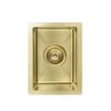 Bar Sink Single Bowl 382 x 272 - Tiger Bronze