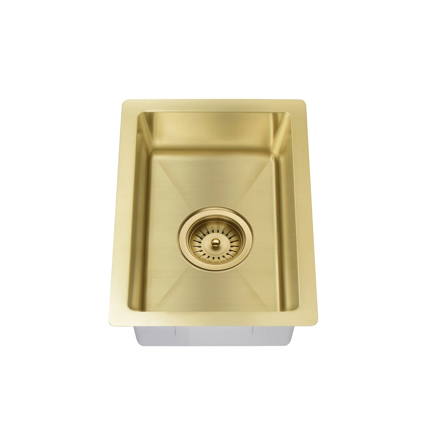 Bar Sink Single Bowl 382 x 272 - Tiger Bronze
