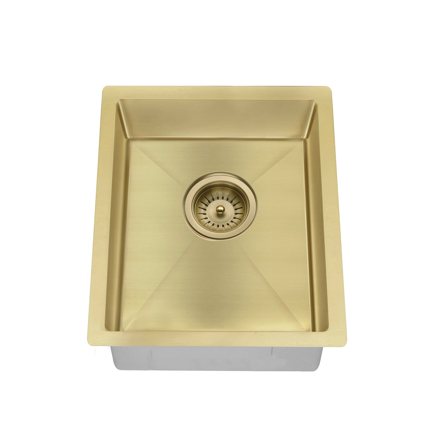Kitchen Sink Single Bowl 380 x 440 - Tiger Bronze