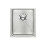 Kitchen Sink Single Bowl 380 x 440 - Brushed Nickel