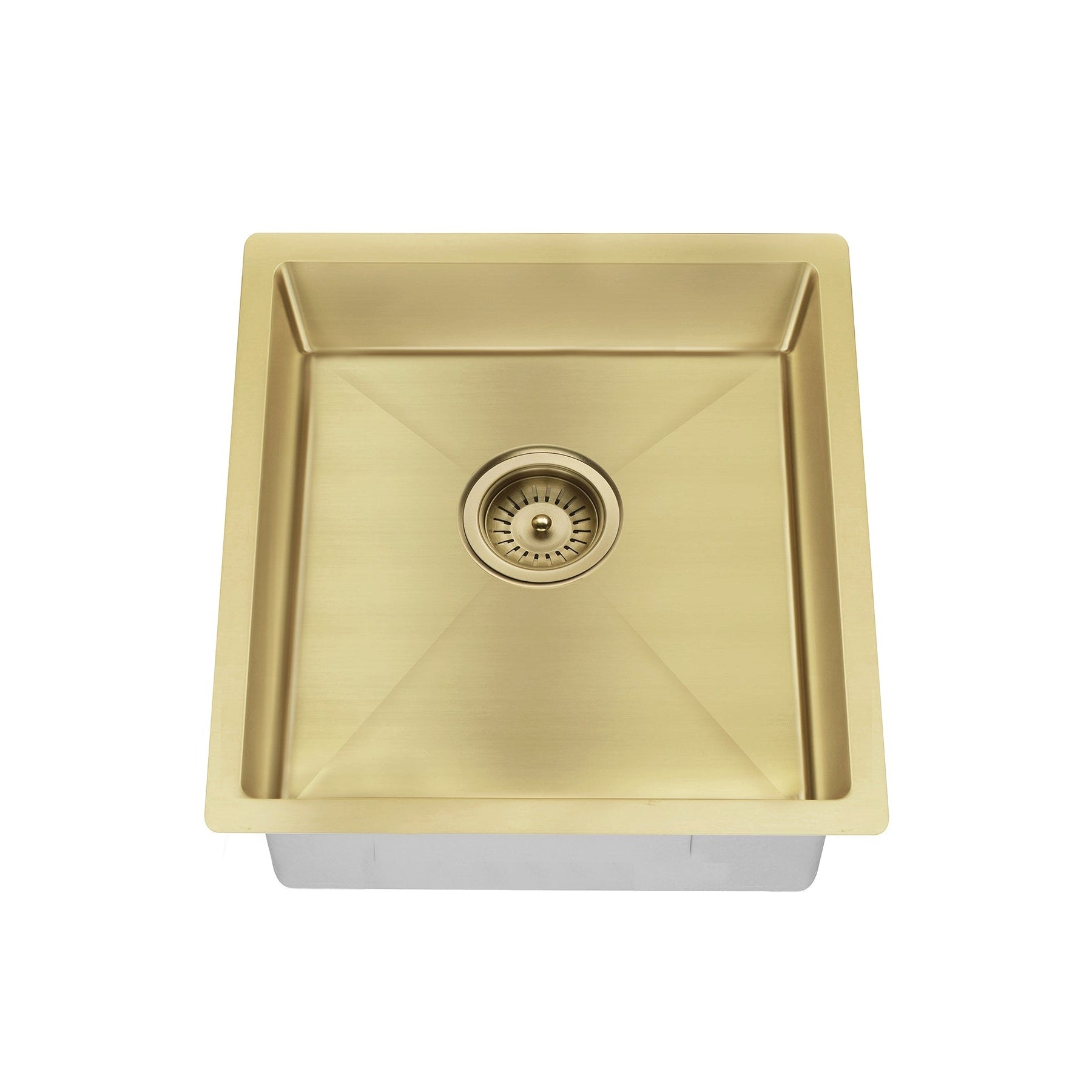 Kitchen Sink Single Bowl 450 x 450 - Tiger Bronze