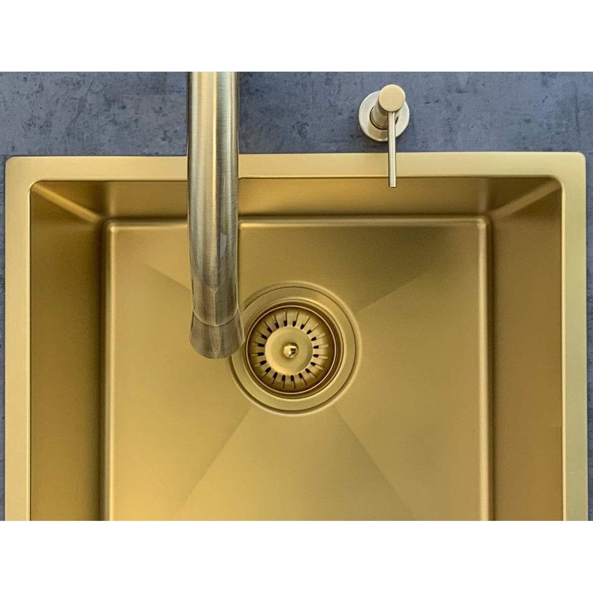 Kitchen Sink Single Bowl 450 x 450 - full product view