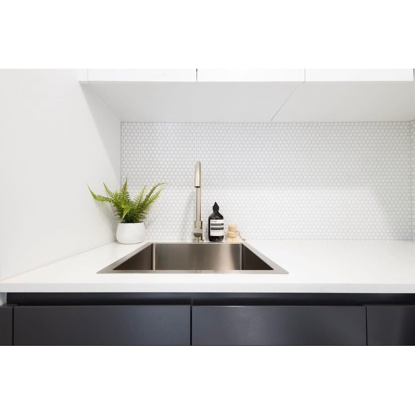 Kitchen Sink Single Bowl 450 x 450 in Brushed Nickel - alternative product view