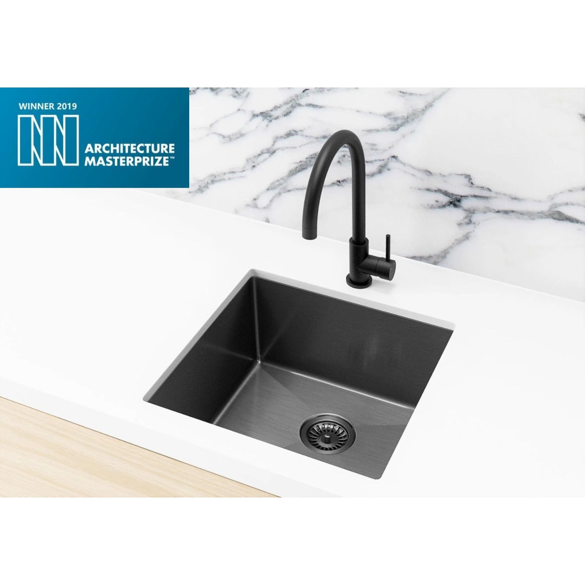Kitchen Sink Single Bowl 450 x 450 - alternative product view (21 of 27)