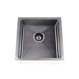 Kitchen Sink Single Bowl 450 x 450 - close-up detail view (27 of 27)