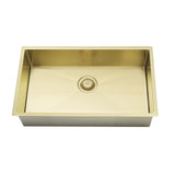 Kitchen Sink Single Bowl 760 x 440 - close-up detail view