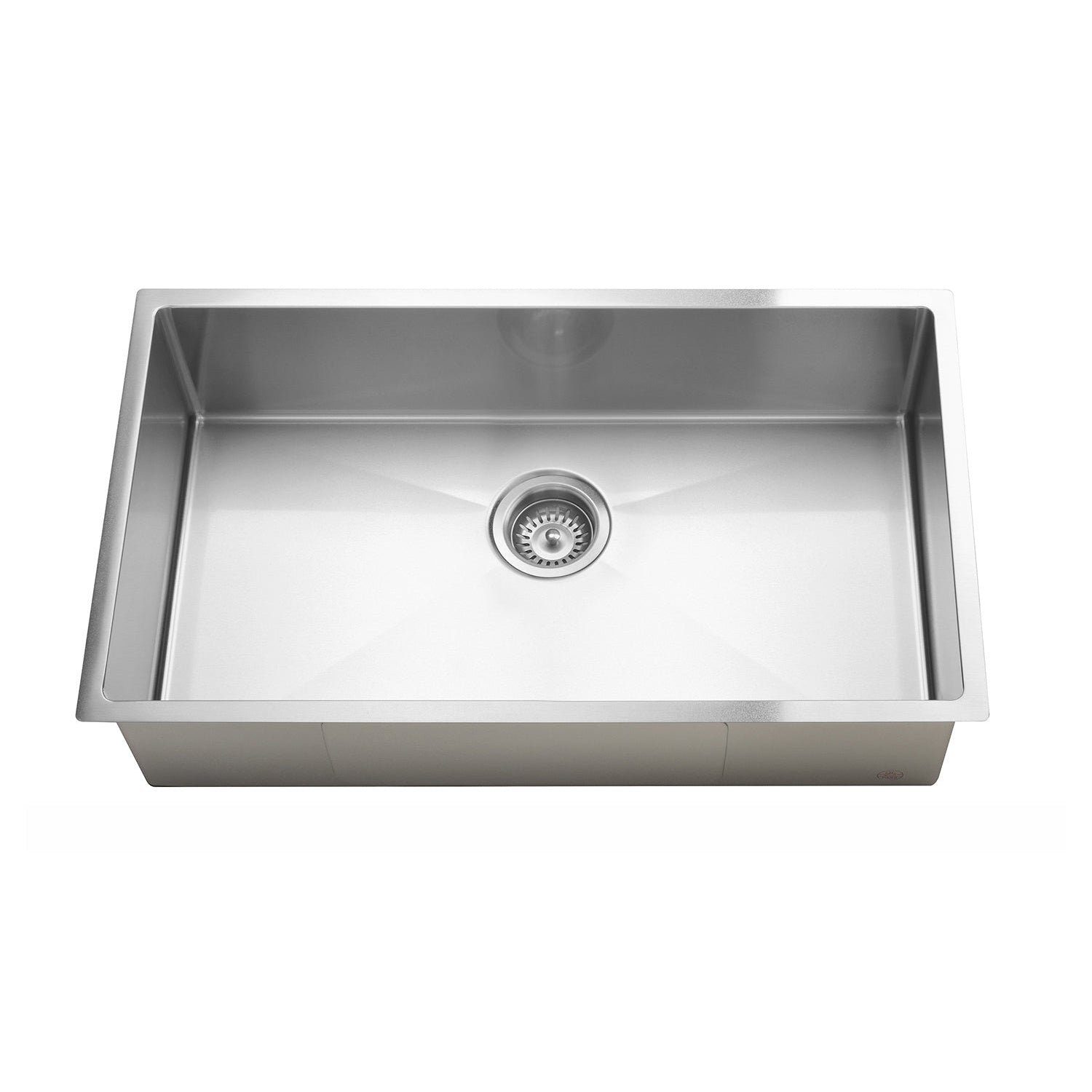 Kitchen Sink Single Bowl 760 x 440 - Brushed Nickel