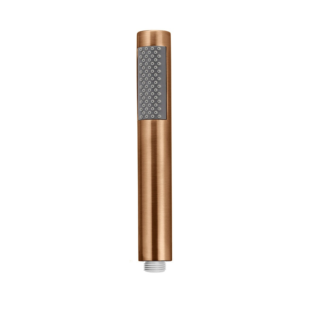 Round Hand Shower Single Function in Tiger Bronze - front view