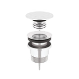 Universal all-in-one Pop Up Waste Basin & Bath - full product view