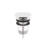 Universal all-in-one Pop Up Waste Basin & Bath - Polished Chrome