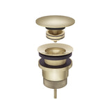 Universal all-in-one Pop Up Waste Basin & Bath - Tiger Bronze