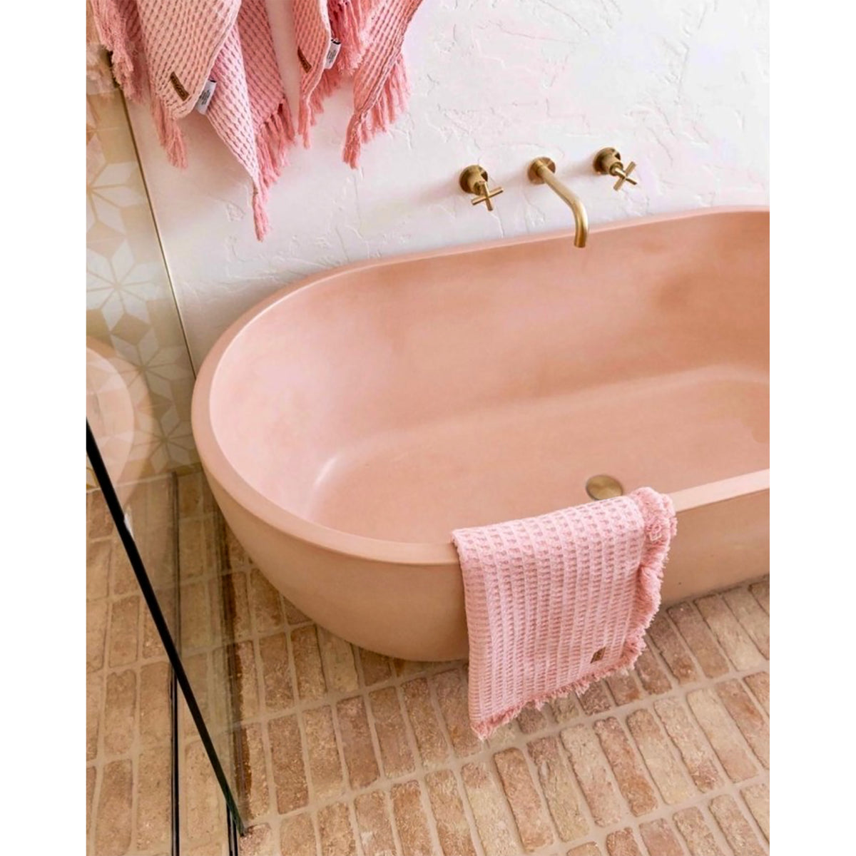 Universal all-in-one Pop Up Waste Basin & Bath - Tiger Bronze
