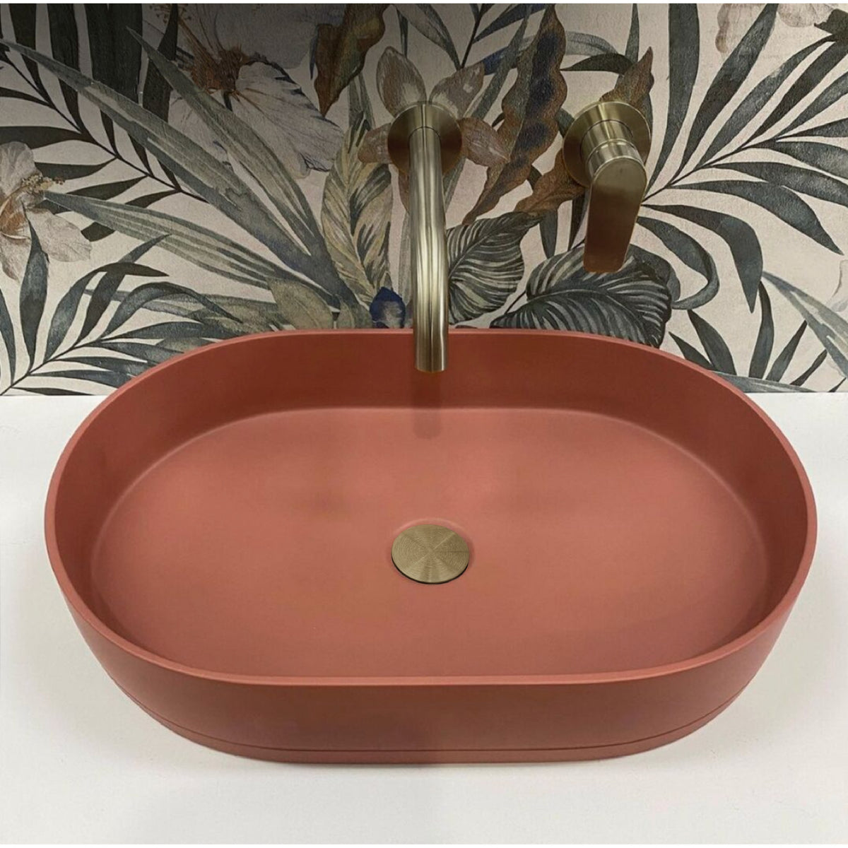 Universal all-in-one Pop Up Waste Basin & Bath - Brushed Nickel