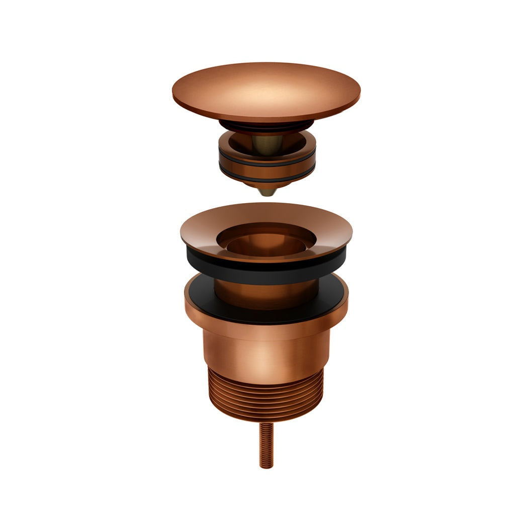 Universal all-in-one Pop Up Waste Basin & Bath - Lustre Bronze