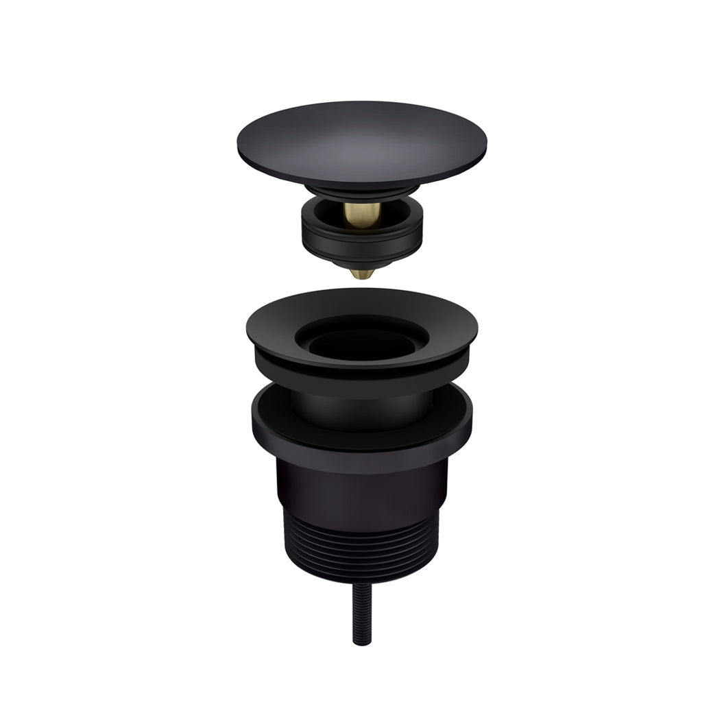 Universal all-in-one Pop Up Waste Basin & Bath - Matte Black