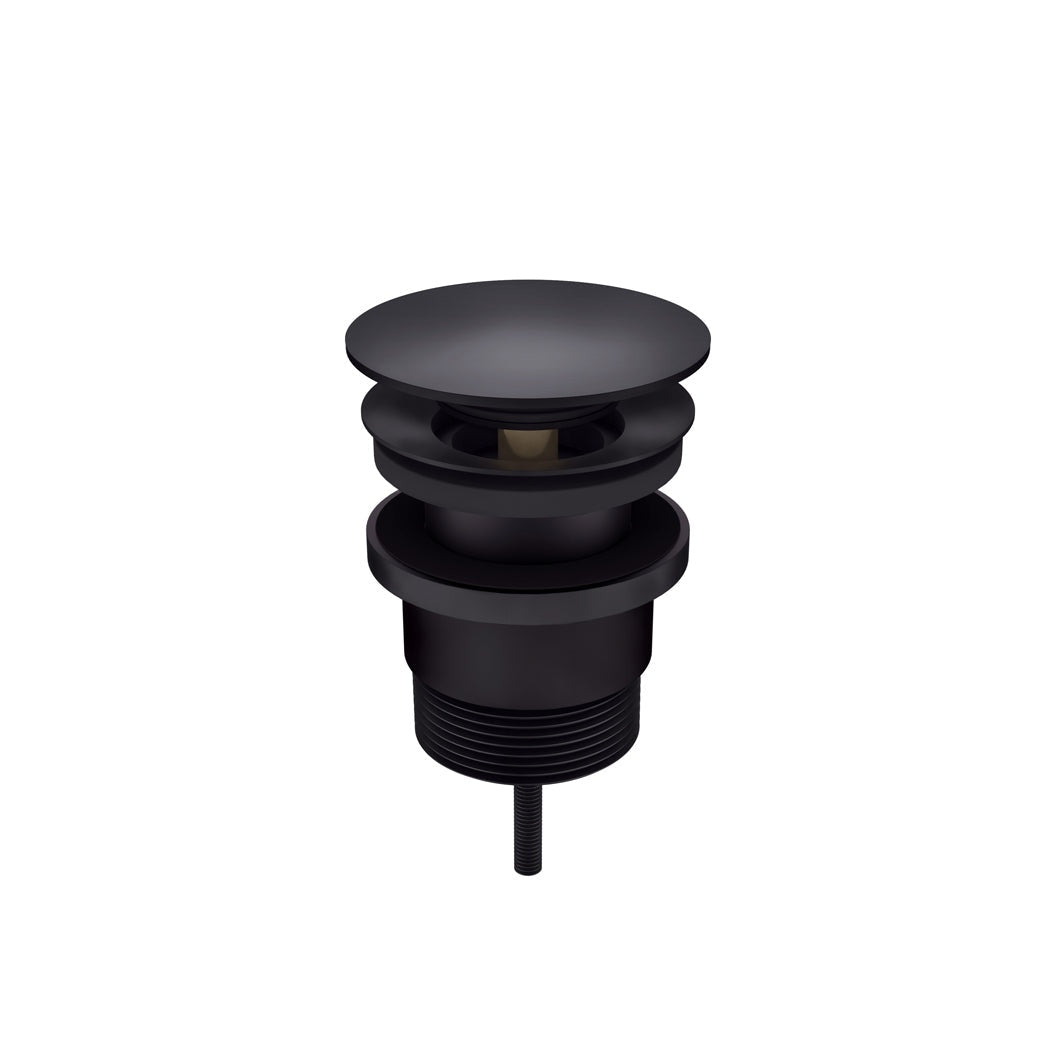 Universal all-in-one Pop Up Waste Basin & Bath - Matte Black