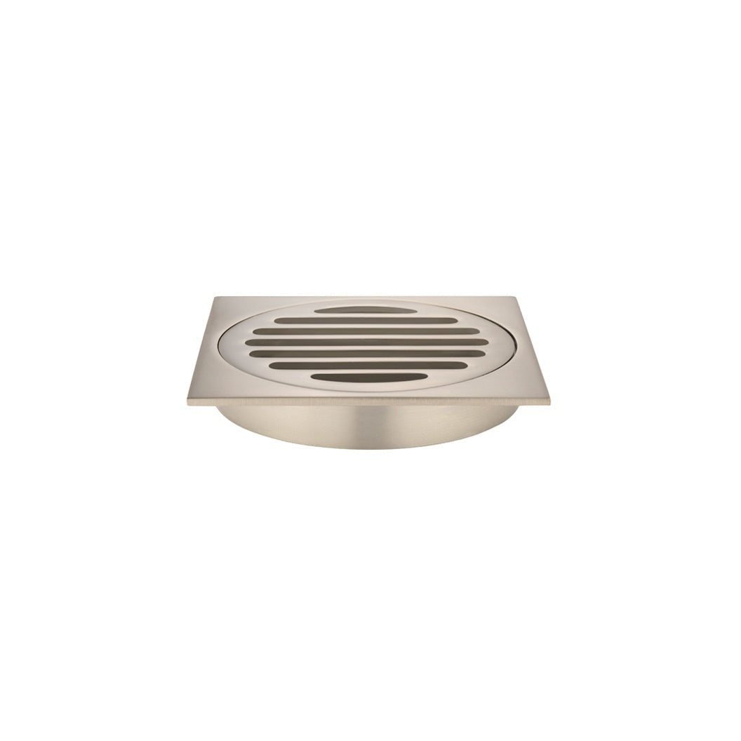 Square Floor Grate Shower Drain 100mm outlet
