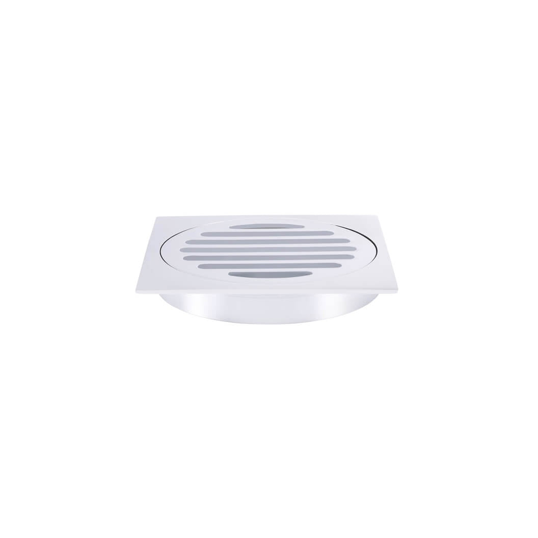 Square Floor Grate Shower Drain 100mm outlet