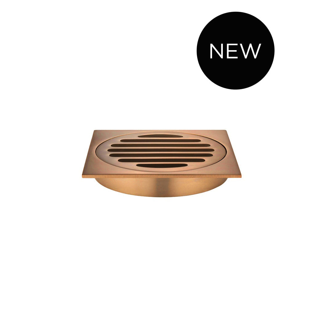 Square Floor Grate Shower Drain 100mm outlet