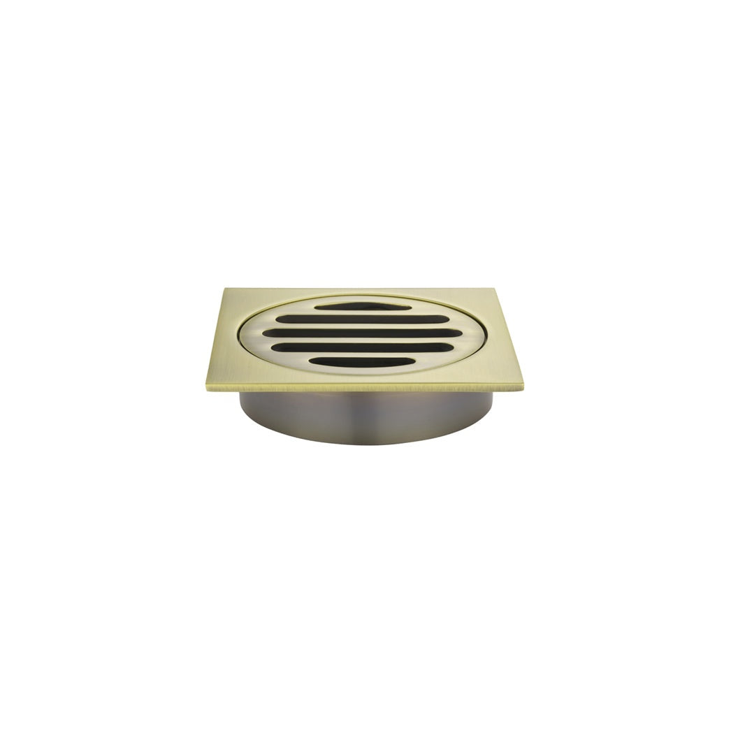 Square Floor Grate Shower Drain 80mm outlet
