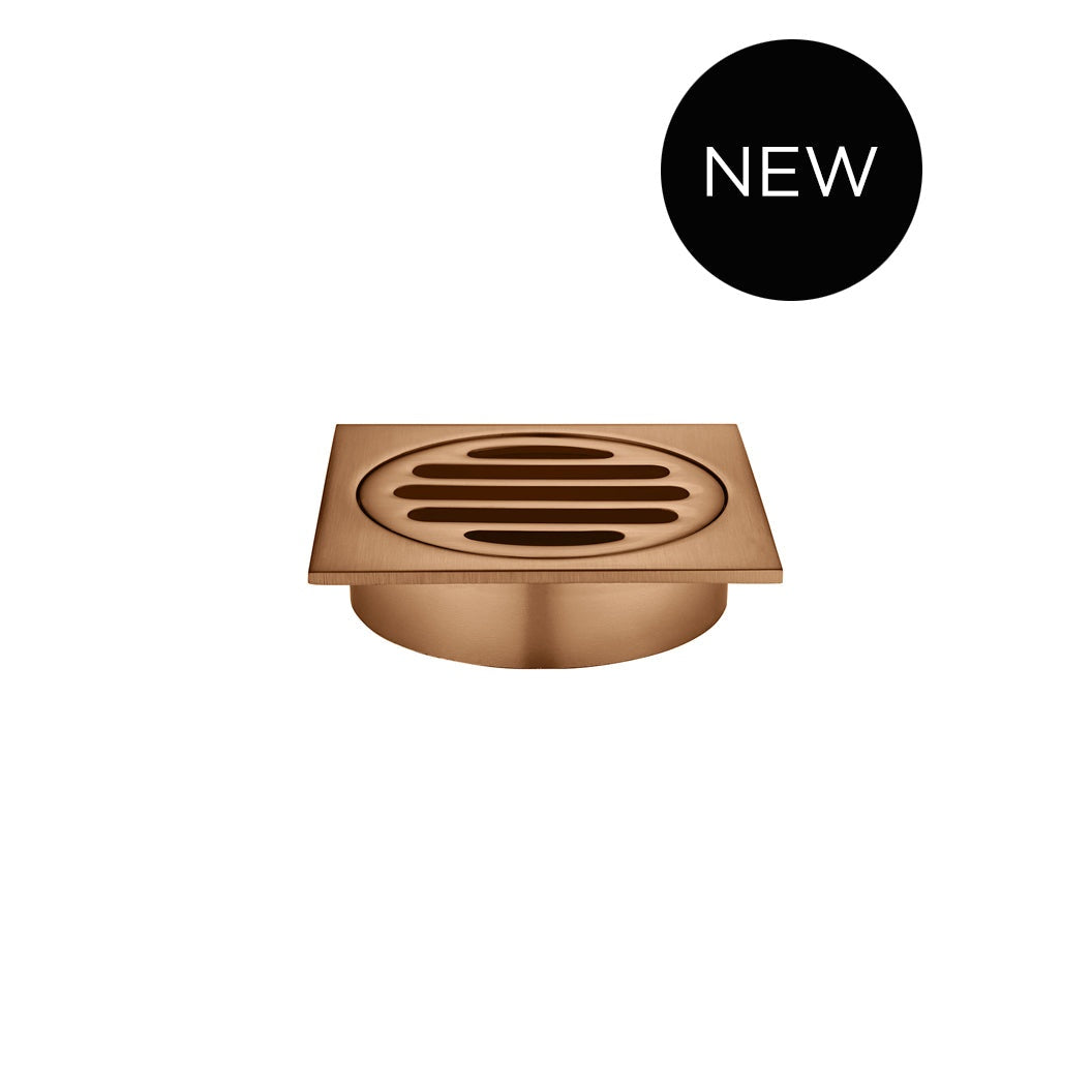 Square Floor Grate Shower Drain 80mm outlet