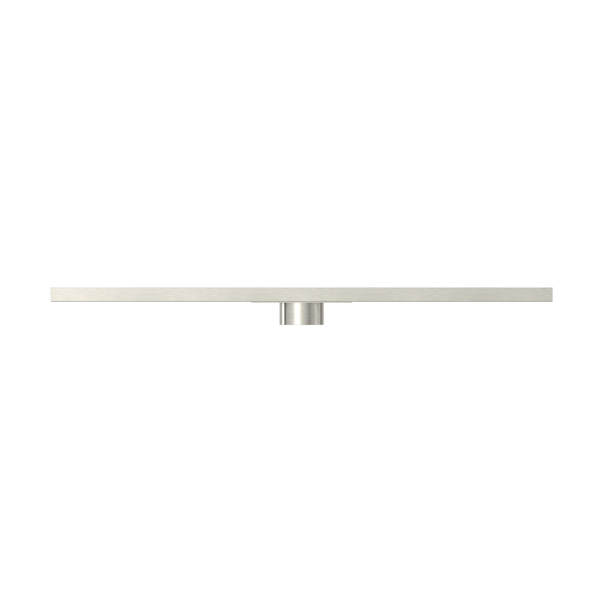 Shower Channel Waste 900mm with Tile Insert - Brushed Nickel