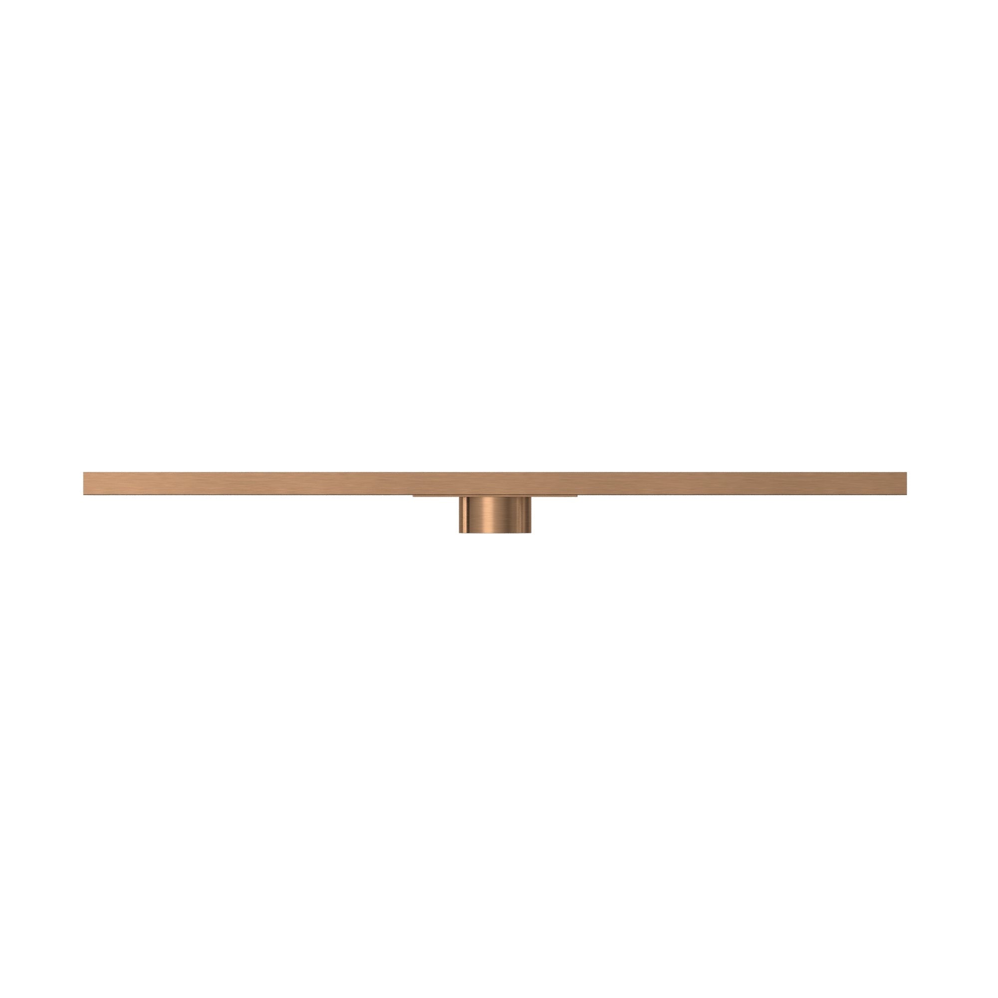 Shower Channel Waste 900mm with Tile Insert - Lustre Bronze