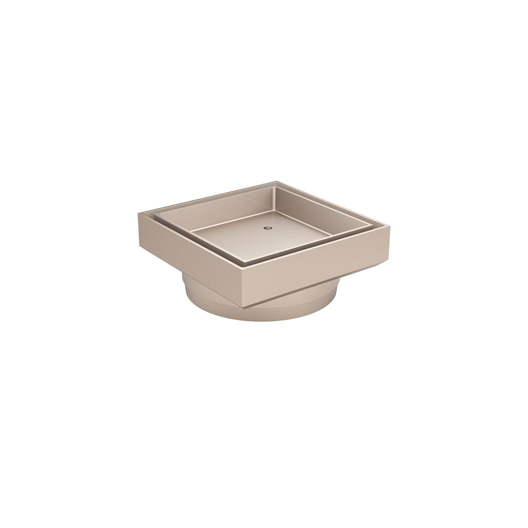 Shower Waste with Tile Insert - Champagne