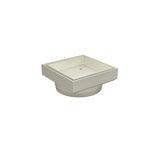 Shower Waste with Tile Insert - Brushed Nickel