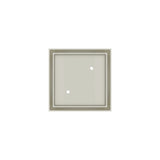 Shower Waste with Tile Insert - Brushed Nickel