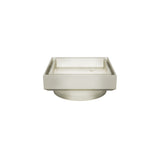 Shower Waste with Tile Insert - Brushed Nickel