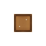 Shower Waste with Tile Insert in Tiger Bronze - alternative product view