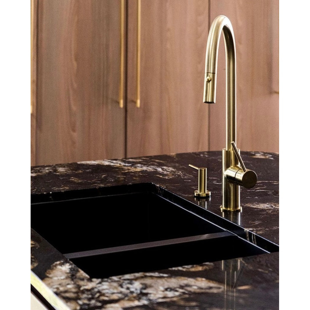 Round Soap Dispenser - Tiger Bronze