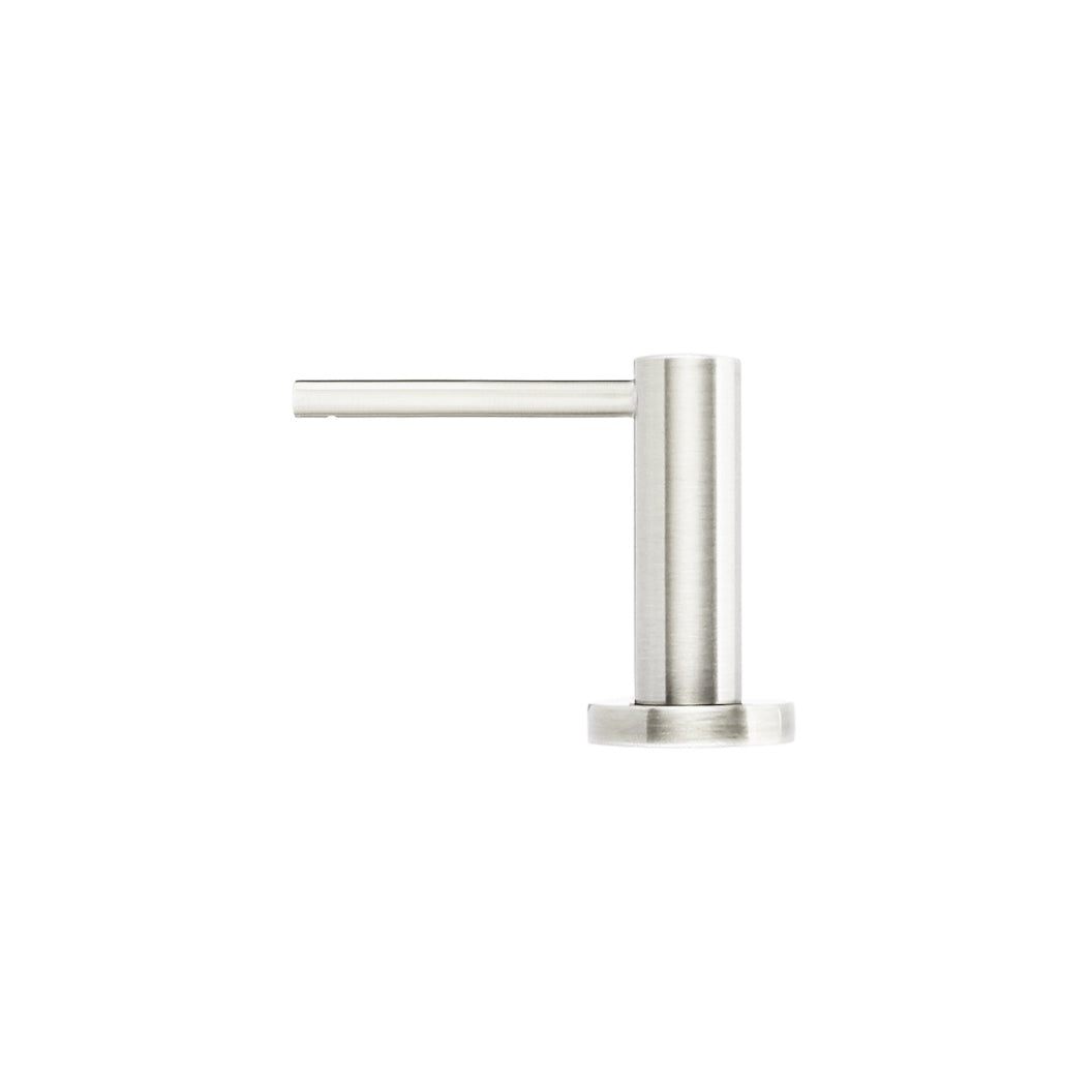 Round Soap Dispenser - Brushed Nickel