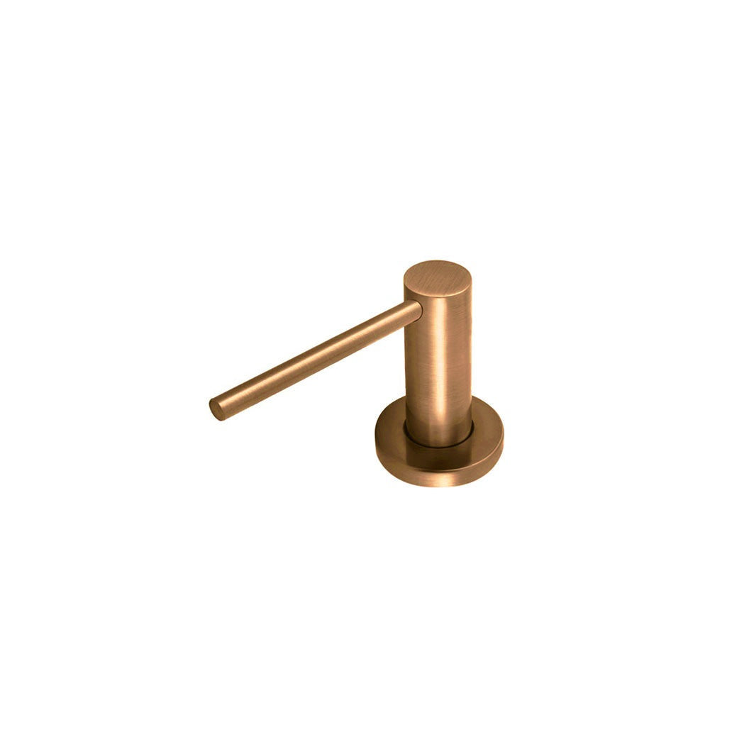 Round Soap Dispenser - Lustre Bronze