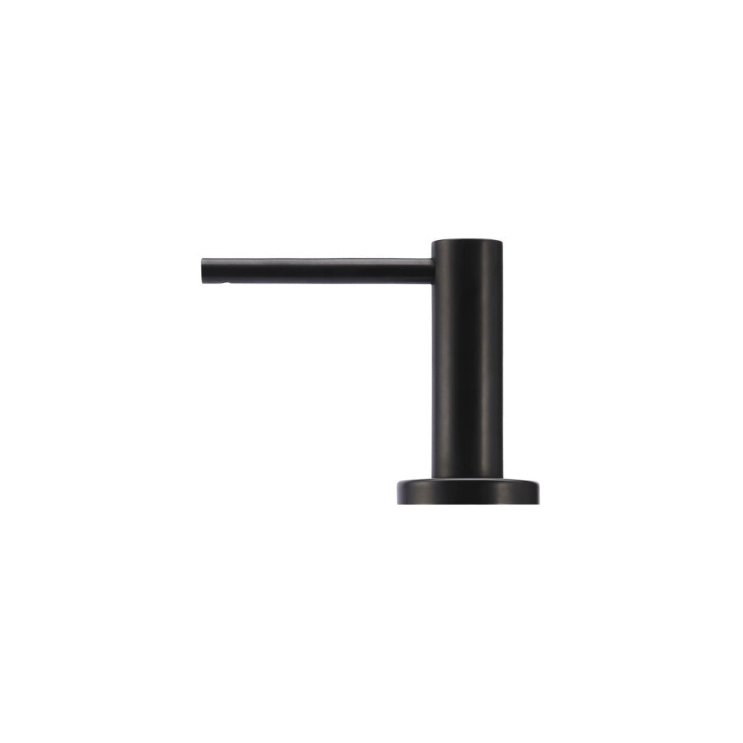 Round Soap Dispenser - Matte Black