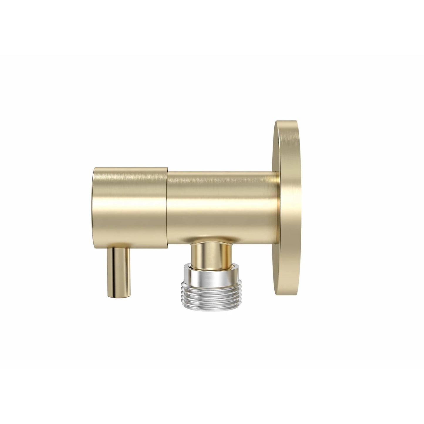Round Mini Stop Cistern Tap - Tiger Bronze