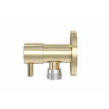 Round Mini Stop Cistern Tap - Tiger Bronze