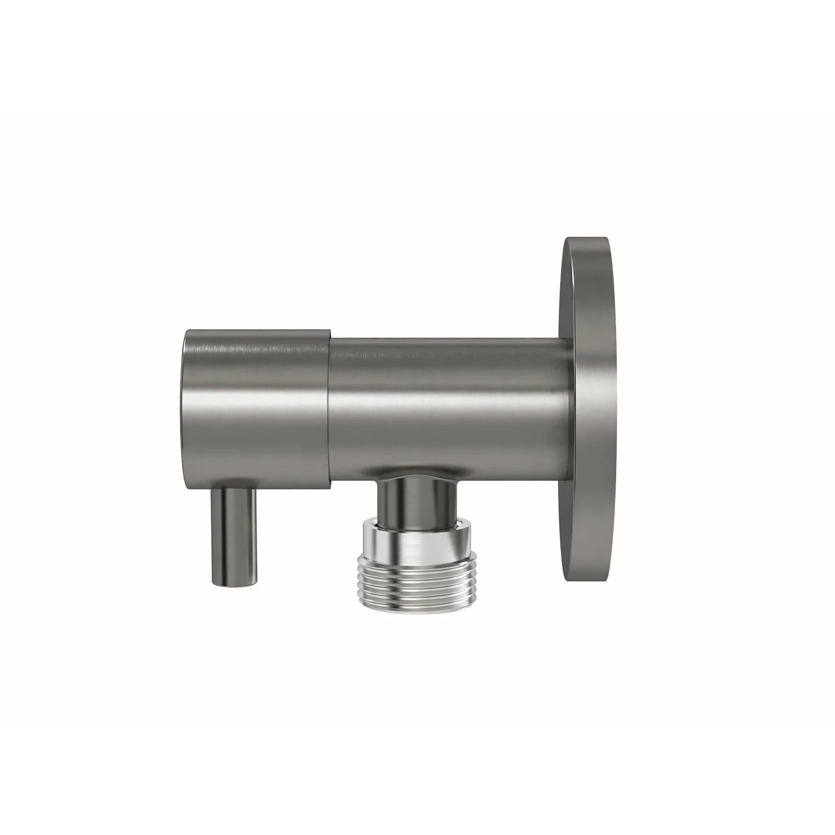 Round Mini Stop Cistern Tap - Shadow