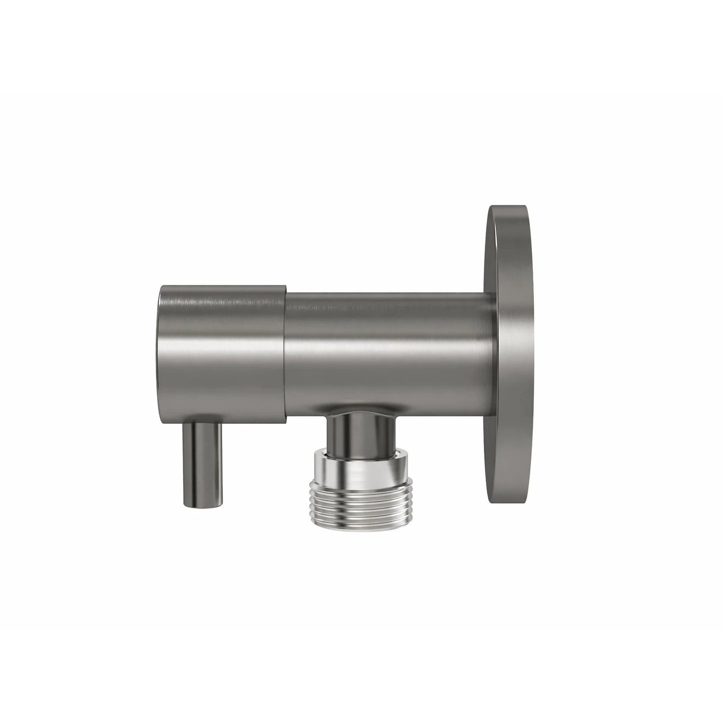 Round Mini Stop Cistern Tap - Shadow