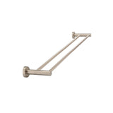 Round Double Towel Rail 600mm